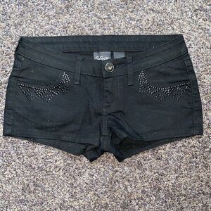 City Streets Black Shorts